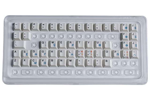 Hammerworks R1 Purple Accent (R6) Keycap Kit · Milktooth